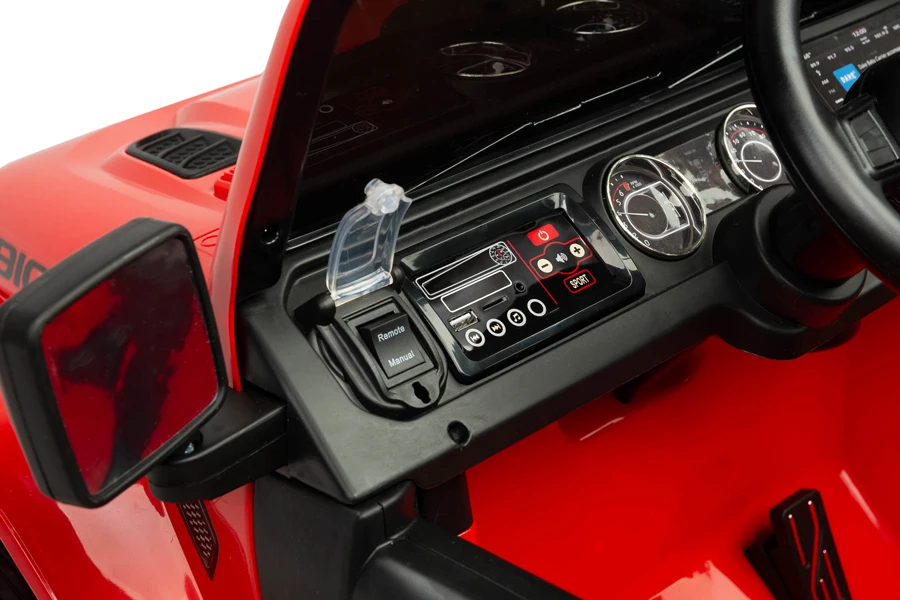 Електромобіль Caretero (Toyz) Jeep Rubicon Red